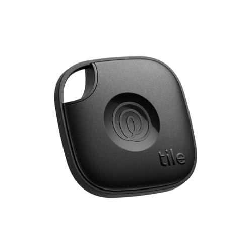 Tile by Life360 Mate (2024) - Localizzatore, cerca oggetti e tracker Bluetooth per chiavi, borse e altro. Trova telefono. Compatibile con iOS e Android. Pacchetto da 1 (Nero)