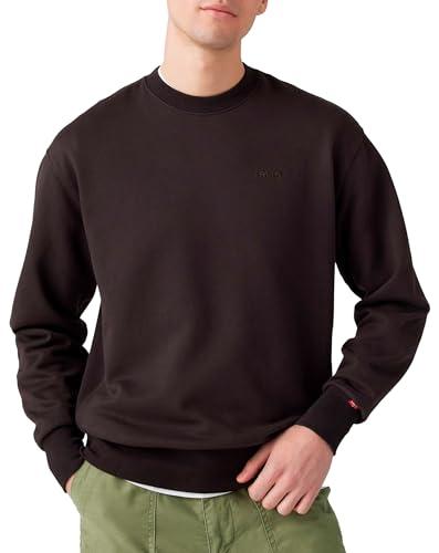 Levi's Authentic Crew Maglia di Tuta, Black Agate Garment, XL Uomo