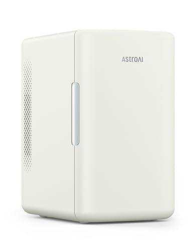 AstroAI 6L Mini Frigorifero Elettrico Portatile per Auto/Casa 12V/220V, 8 Lattine, Mini Frigo da Campeggio, Modalità caldo e freddo, Ideale per Macchina, Camper, Camin, Casa, Campeggio