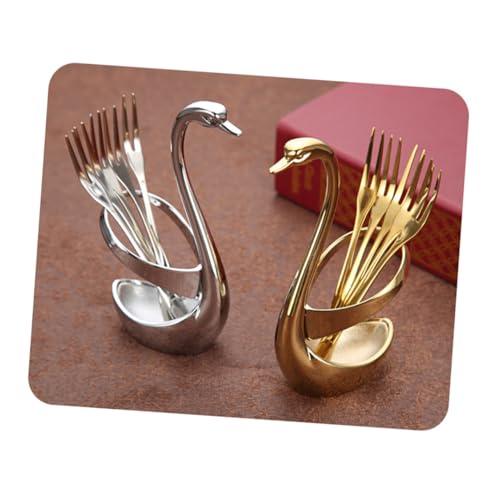 Zerodeko Forchette Da Frutta Torta Forchetta Festa Di Nozze Forchetta Forchetta Da Dessert In Metallo Mini Scoop Mini Forchetta Da Insalata Forchette In Acciaio Inox Manico Lungo Forconi