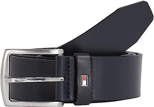 Tommy Hilfiger NEW DENTON BELT 4.0 E367863162, Cinture, Uomo, Blu (MIDNIGHT), 110