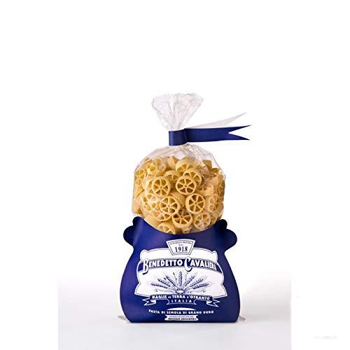 X4 PASTA CAVALIERI RUOTE MEDIE DI SEMOLA DI GRANO DURO - PRODOTTO ARTIGIANALE MADE IN SALENTO (4 X 500gr)