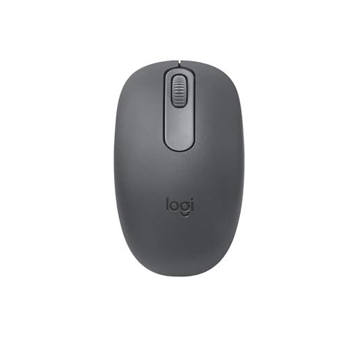 Logitech M196 mouse wireless Bluetooth, mouse compatto e portatile per laptop, tablet e altro, durata della batteria di 12 mesi, tracciamento fluido, compatibile con PC e Mac, Windows e macOS