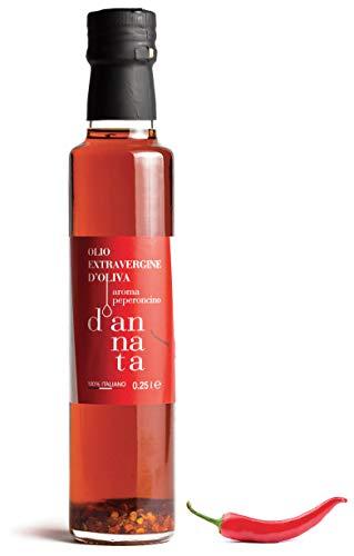 Condimento A Base Di Olio Extravergine Di Oliva Aromatizzato Al Peperoncino Piccante 