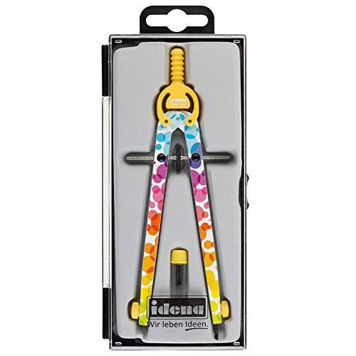 Idena 22073 - Bussola a regolazione rapida, bolle di stile, 1 pezzo