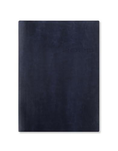 Letts of London Lecassa - Agenda settimanale 2025, formato A5, colore: blu navy