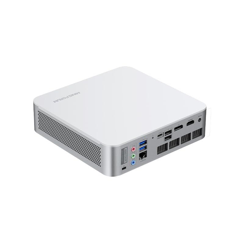 MINISFORUM M1-1295 Mini PC, Core i9-12950HX (16 core 24 thread fino a 5,0 GHz) e grafica UHD, 32 GB DDR4/1 TB PCIe 4.0 SSD, 4K con HDMI/DP, 2,5G RJ45, USB 2.0, USB 3.2, Wi-Fi 6E, BT5.2