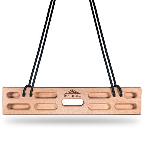 Bellaroca® | Hangboard da Arrampicata Portatile, Tavole Professionali per la Forza delle Dita nell’Arrampicata e nel Boulder