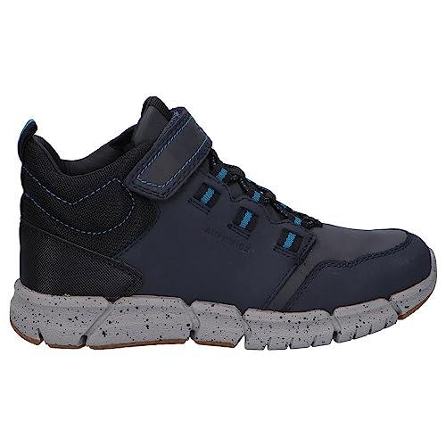 Geox J Flexyper Boy B Abx, Stivaletti Bambini e ragazzi, Navy Petrol, 35 EU