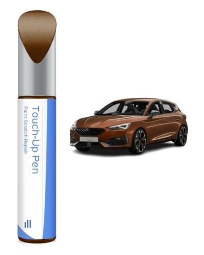 PARTS4EV L27A Rame Cup Perla Metallizzato Pennarello per vernice compatibile con Cupra - Corrispondenza esatta per scheggiature e graffi