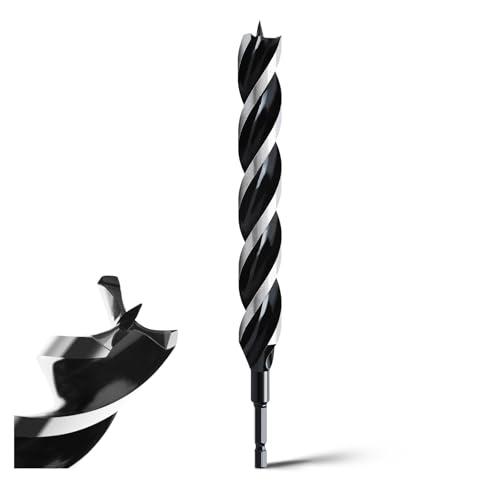 Punta per legno dolce, legno duro con punta di centraggio e codolo E 9,5, 20 x 230 mm