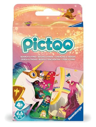 Ravensburger - Pictoo Fantasy, Gioco di Carte 4 Anni in su, Gioco di Famiglia, per Bambini e Adulti, da 2 a 6 Giocatori, Edizione Italiana