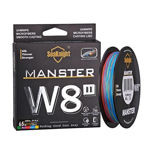 SeaKnight W8 II 8 Fili Lenza da trecciato X9 9 fili 150M/300M/500M Filo da Pesca alla Carpa Acqua salata 15-100LB