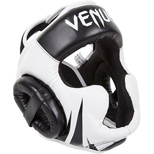 Venum Challenger 2.0, Caschetto MMA Unisex, Nero/Bianco, Taglia Unica