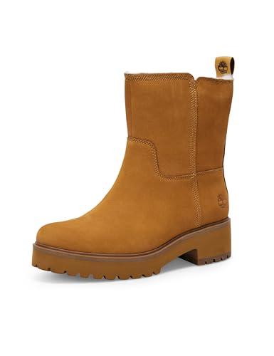 Timberland Carnaby Cool Basic Warm Pull On WR, Stivali alla Moda Donna, Wheat, 39 EU Larga