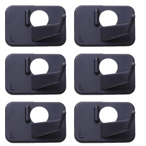YUZNA 6pz Plastica Adesivo Tiro Arco Freccia,supporti freccia per arco ricurvo,Support per Sinistra Mano Composto Ricurvo Arco