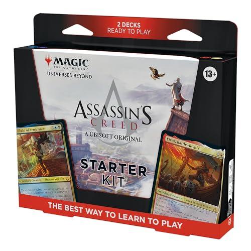 Kit iniziale di Magic: The Gathering - Assassin’s Creed - 2 mazzi pronti per essere usati (English Version)