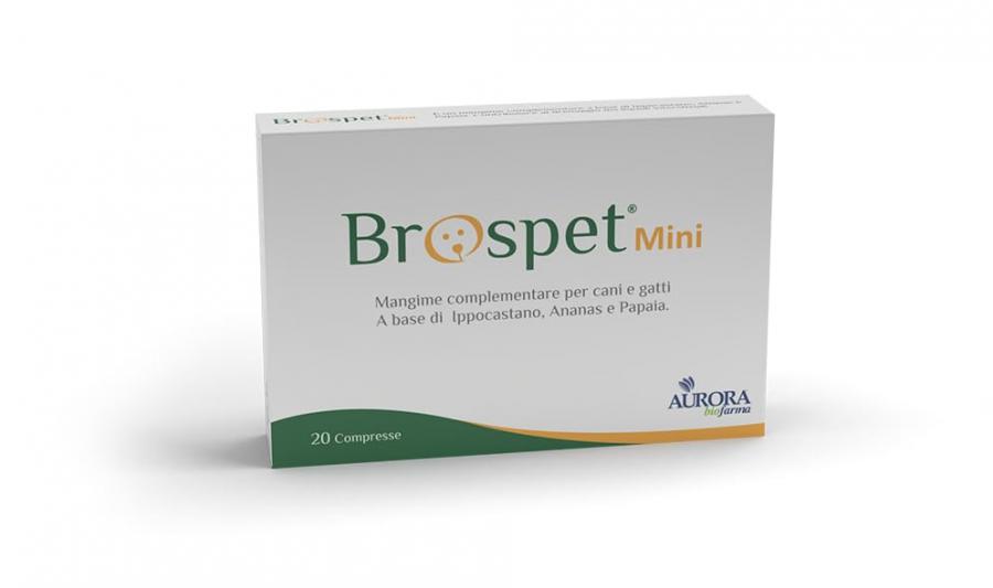 Aurora biofarma Brospet mini 20 cpr