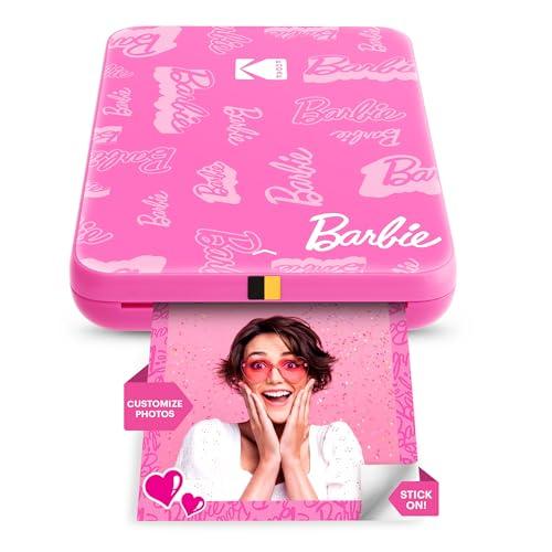 Barbie x Kodak Step Slim Stampante Portatile Wireless – Stampe Zink 2x3” Adesive da iOS/Android via Bluetooth – Stile Distintivo