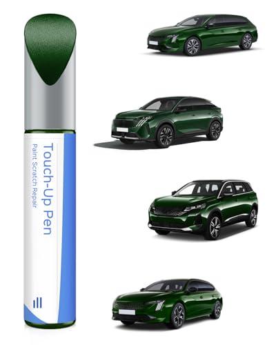 KJR Vert Olivine Nacre Metallic/Olivine Green Metallic Vernice ritocco per Peugeot Accuratezza – Riparazione di graffi e scheggiature
