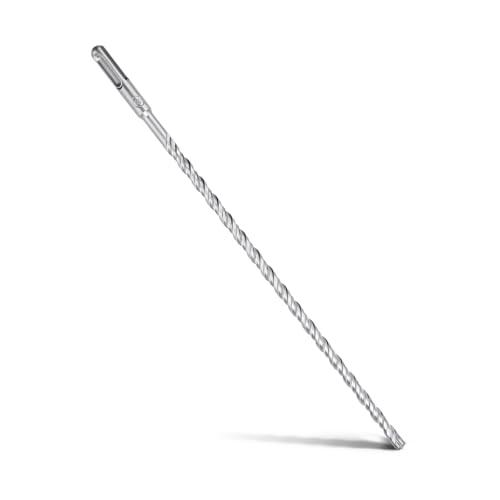 MOXPIFY SDS Plus Punta per trapano per calcestruzzo, 10 x 310 mm, con 4 punte in metallo duro e doppia vite, per calcestruzzo, pietra, pietra naturale
