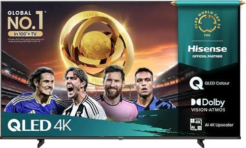 Hisense 75E79Q - TV 75 Pollici, Smart TV, QLED, DVB-T2, HEVC, 4K, Classe energetica E