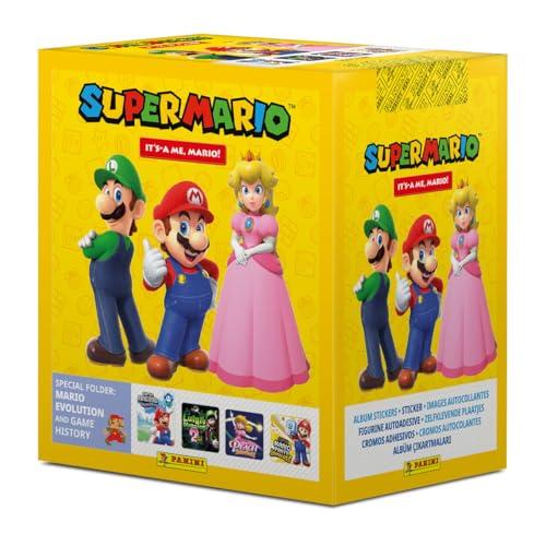 Super Mario It,s A Me, Mario! Sticker Collection Panini - Box da 36 Bustine