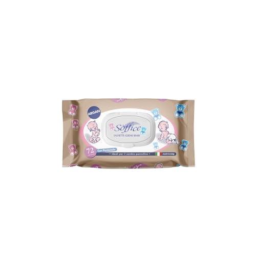 Salviettine Detergenti con Olio di Argan - confezione da 72 salviette