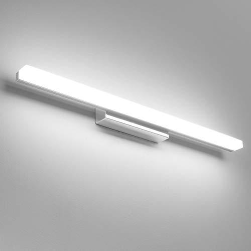 Klighten Lampada LED da Specchio Bagno 14W 60cm, IP44 Applique Moderno, a Parete, 910 Lumen, 110-240V, Bianca Fredda 6000K
