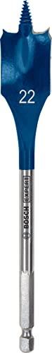 Bosch Professional 1x Mecchie a spada Expert SelfCut Speed (per Legno tenero, Truciolato, Ø 22,00 mm, Lunghezza 152 mm, accessorio Trapano a percussione)