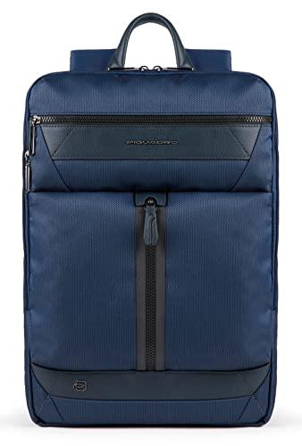 PIQUADRO Zaino Trakai Fast-Check Zaino Blu Uomo 43x30x13 cm