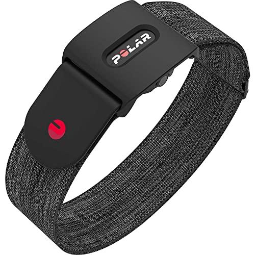 Polar Verity Sense - Fascia da braccio con lettura ottica della FC - ANT+ Dual Bluetooth - Sensore FC per lo sport con un bottone solo - compatibile con Peloton, Endomondo, Zwift e molto altro