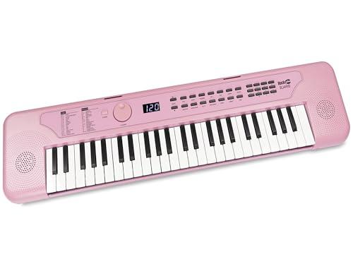 Tastiera pianoforte USB RockJam a 49 tasti con lezioni e adesivi Keynote