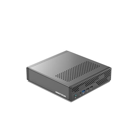 MINISFORUM MS-01 Mini Workstation Intel Core i9-13900H (vPro Enterprise Support) 32Go DDR5 1TB SSD Mini PC,2x 10Gbps SFP+/2x 2.5G RJ45/2x USB4/HDIM/1x PCIe4.0x16 slot/Support 3x M.2 2280/22110/U.2 SSD