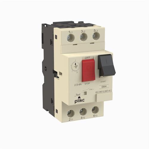 Plikc - Interruttore termico di protezione motore - SALVAMOTORE - Serie SM (Scala 2,5-4A)