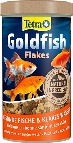 Tetra Goldfish Flakes Mangime in Fiocchi, Mangime per Pesci per Tutti i Pesci Rossi e Altri Pesci d'Acqua Fredda - 500 ml