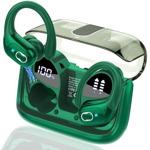 STECEi Cuffie Bluetooth Sport, 75 Ore Auricolari Bluetooth 5.4 HiFi Stereo, Cuffie Senza Fili con 4 ENC HD Mic, IP7 Impermeabili Cuffiette, Cuffie Wireless per Running/Palestra