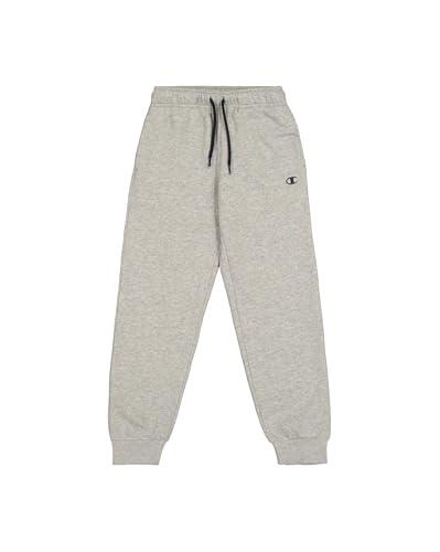 Champion Legacy Legacy Basics B - Ultralight Powerblend Fleece Rib Cuff Pantaloni da Tuta, Grigio Melange Chiaro, 11-12 Anni Bambino FW23