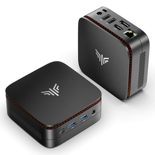 ACEMAGICIAN Mini PC 16GB DDR4 512 GB M.2 SSD, Ιntel Alder Lake-N Ν95(fino a 3,4 GHz) E1 W11 Pro Mini Computer, 4K UHD HDMI+DP, WLAN, Bluetooth 4.2, Gigabit Ethernet Micro Desktop PC