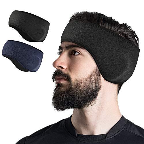 Telgoner Fascia per Gli Sport Invernali Unisex, Scaldini per le Orecchie Cerchietti Paraorecchie per Capelli Caldo Antivento Perfetto per la Corsa Escursionismo Bicicletta da Jogging
