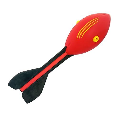 Green Slide Rocket Siffleur Grand, Giavellotto Gioventù Unisex, Rosso, 33cm