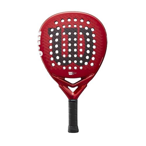 Wilson Bela Pro V2.5 - Racchetta da padel, colore: Rosso/Nero