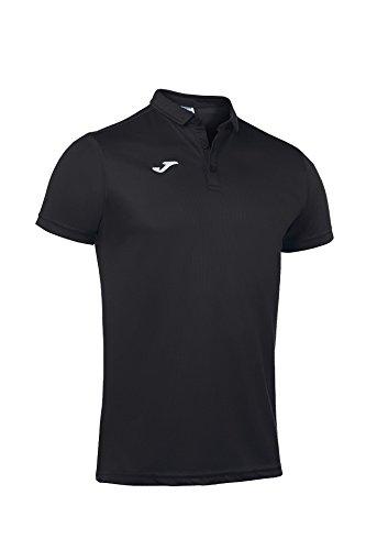 Joma Hobby, Maglietta a Maniche Corte Polo Uomo, Nero (100), 2XL