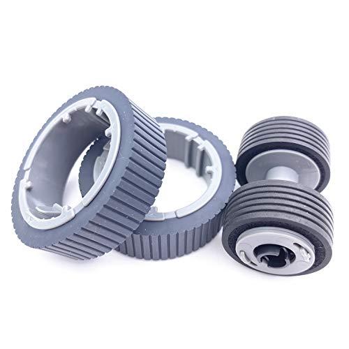 OKLILI PA03670-0001 PA03670-0002 - Kit di ricambio per plettro + rullo di raccolta del freno compatibile con Fujitsu fi-7160 fi-7260 fi-7140 fi-7240 fi-7180 fi-7280 fi-7300NX