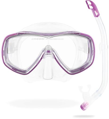 Cressi ONDINA JR + Top Combo Clear/Pink