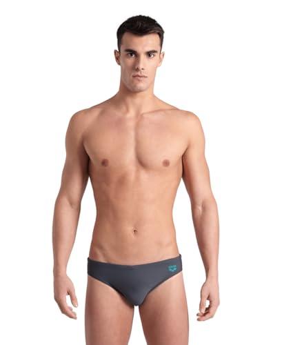 Arena Santamarias R Costume da Bagno Uomo, Costume Slip Uomo Mare e Piscina in Tessuto Foderato Maxfit Eco Resistente al Cloro e al Sale, Protezione UV 50+