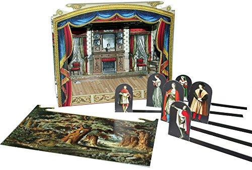 Jesters, teatro di marionette in miniatura, ideale per feste