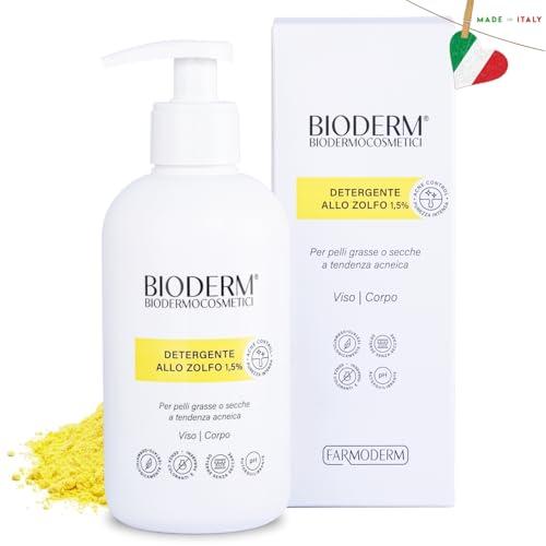 Bioderm S Detergente Allo Zolfo per Pelle Grassa e Anti Acne
