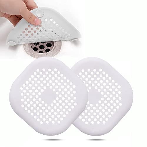Filtro per Lavello in Silicone, Protezioni per Scarico Cucina, Coperchi di Scarico per Doccia, Protezione Scarico Lavello, Filtro Scarico Ventosa Adatto per Cucina