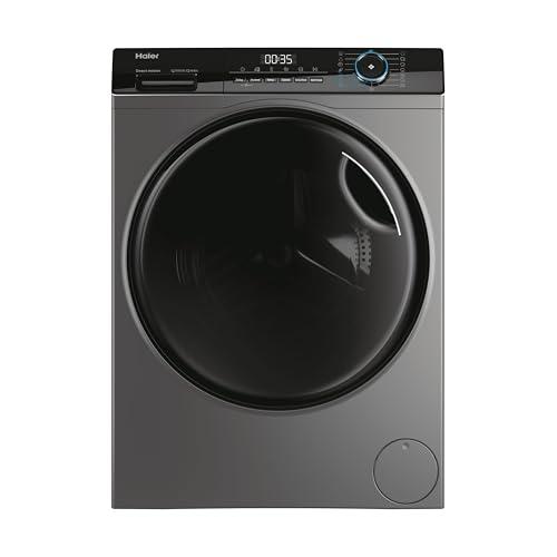 Haier I-Pro Serie 3, Lavasciuga 8+5 KG, Libera Installazione, Classe A, 1400 giri, Vapore, Sensori di Peso, Partenza Programmabile, AxLxP 85x60x62 cm, Antracite- HWD80-B14939S8-S